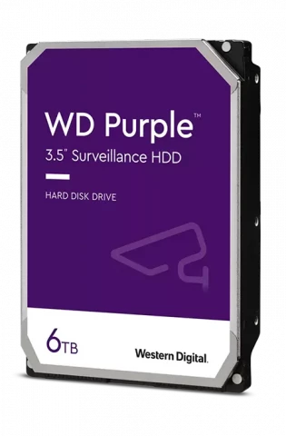 هارد اینترنال 6 ترابایت WD مدل Purple Surveillance WD64PURZ Western Digital Purple WD64PURZ 6TB